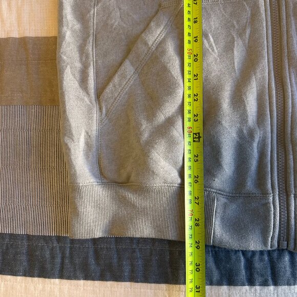 Carhartt Hoodie Sweatshirt Mens Large Force Light Gray Long Sleeve Sweater - Picture 5 of 7